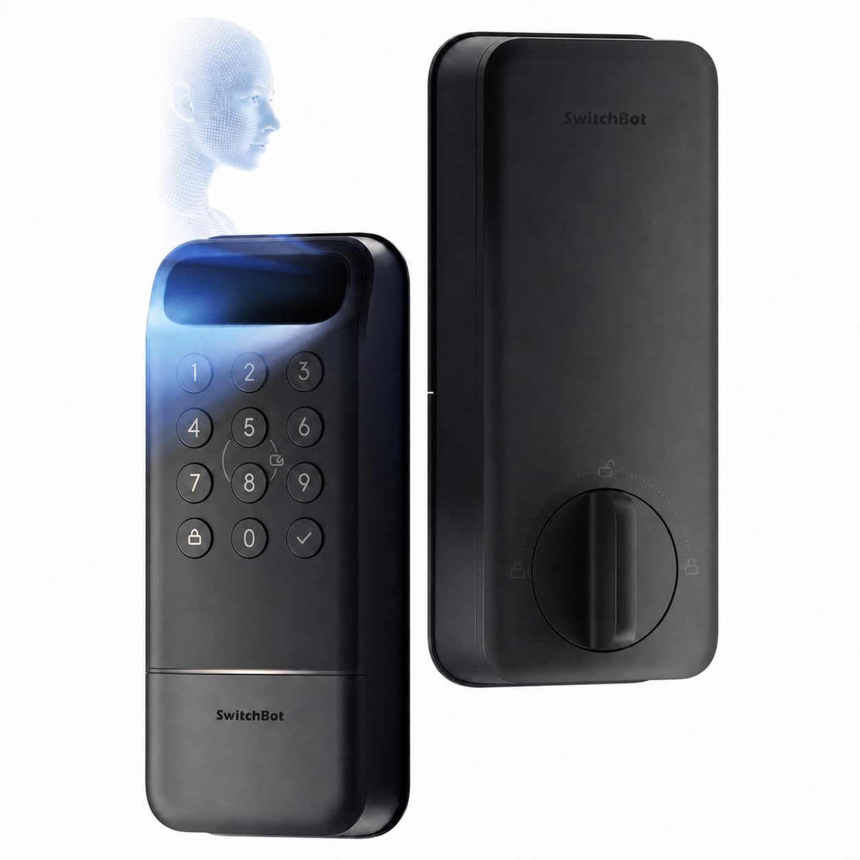 Amazon.com: SwitchBot Lock Vision, 3D Face Recognition Smart Lock